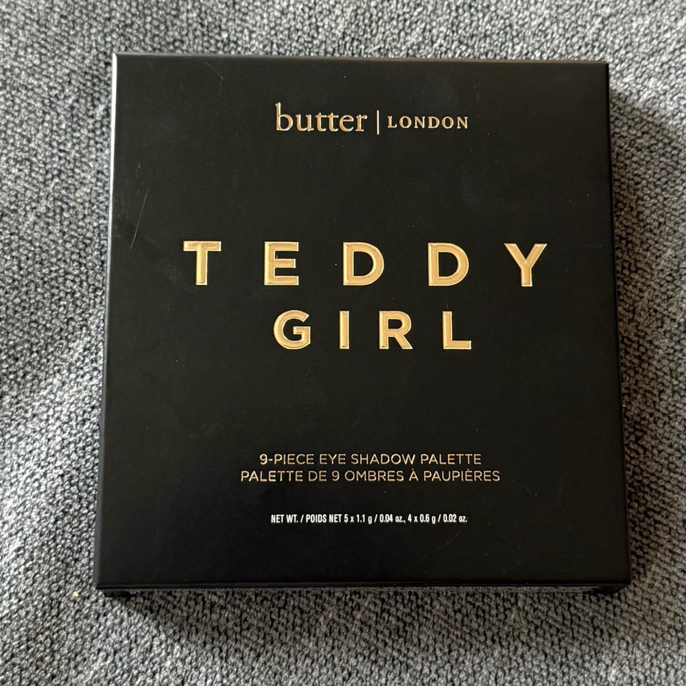 butter LONDON Teddy Girl 9-Piece Eyeshadow Palette
